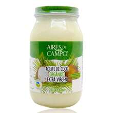 Aceite De Coco Órganico Extra Virgen 473 Ml Aires De Campo. - Blanco - Ver 1