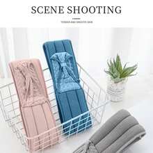 1pc Exfoliating Back Scrubber, Double-Sided Back Cleaning Strap With Long Strip For Men And Women, New Plant Fibre Back Strap, Dawafug Geometric Pattern Back Scrubber - Multicolor - View 6