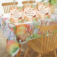 12/24pcs,  Gift Bags Bible Verse Treat Bags Inspirational Flower Paper Party Favor Bags With Handles Christian  Gifts In Bulk For  Women Wedding Birthday  Baptism - Multicolor - View 5