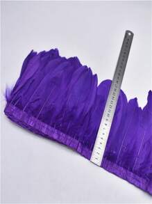 2 Meters Per Pack 15-20cm-6-8inch Goose Feathers For Sewing In Dress Trim Fringes Clothes NeedleworkDIY Headpiece Decor Wedding Supplies Handicraft Accessories - Multicolor - View 25