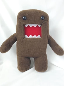 20cm/30cm 可爱粉色 Domo-Kun 毛绒玩具娃娃，创意毛绒动物收藏品人物娃娃，舒适的枕头，适用于汽车/家居/沙发/卧室装饰