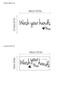 1 Sheet Waterproof Black Quote Wall Decals - Removable Bathroom Stickers For A Personalized Touch Home Bathroom Decor - Multicolor - View 7