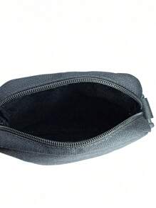 Kit Carteira + Shoulder Bag ET VERDE Masculina Estampada Couro Sintetico Bolsa Lateral Blogueira Slim - Preto - Visão 9
