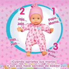 Muñeco Nenuco blandito rosa 25 cm con 3 funciones random shipping ✅ Entrega 24/48h a España (península) - Muñecas Famosa - Ref. NFN85000 - Multicolor - Ver 7