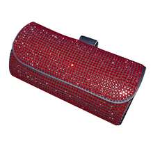 1 Universal Car Sunshade Storage Box, In Car Glasses Frame, Car Sunglasses Diamond Box, Eye Socket, Clip Bracket, Car Use,Glasses Storage Box - Multicolor - View 12