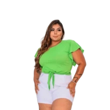 Women Tops - màu xanh lá - Xem 1