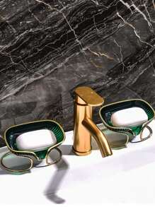 Plastic Drain Soap Dish - Clear - View 3