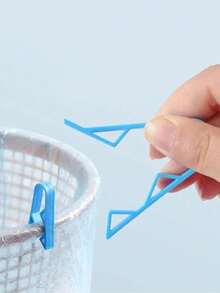 20/50pcs Garbage Can Clip Clamp Ring, For Fixing Trash Bags And Preventing Slipping - Multicolor - View 3