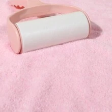 Bộ 2 Khăn Tắm Cho Bé, Áo Choàng Tắm Có Mũ Trùm Đầu Hình Thú Unisex, Lông Cừu San Hô Mềm Thiết Kế Hoạt Hình Khăn Tắm Sơ Sinh, Phụ Kiện Phòng Tắm Trẻ Em Phổ Thông Bốn Mùa, Bọc Mềm Mại Và Ấm Cúng - Mèo hồng + thỏ hồng - Xem 5