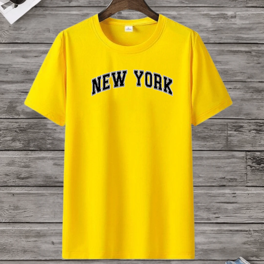 Men T-Shirts - Yellow - View 1