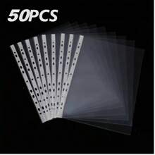 10/50/100 chiếc Túi đựng tài liệu trong suốt 11 lỗ khổ A4 Túi đựng tờ rời Dải trắng Túi đựng trang bên trong Màng bảo vệ Túi đựng dữ liệu Túi bảo vệ tài liệu Túi đựng, Túi đựng bản nhạc, Túi đựng nhân viên, Phụ kiện âm nhạc, Thích hợp cho người mới bắt đầu, Quà tặng cho thanh thiếu niên, Bìa sách A4, Túi Polly, Đồ dùng ôn tập, Bao đựng hồ sơ, Nhựa cho doanh nghiệp, Kẹp giấy lớn - trắng - Xem 11