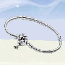 New Design Snake Bone Bracelet, Suitable For Original 925 Silver DIY Bangle, Women's Birthday Wedding Fashion Exquisite Jewelry - Gold - View 3