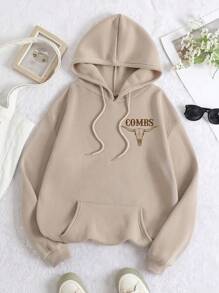 Women Sweatshirts - Màu Khaki - Xem 2