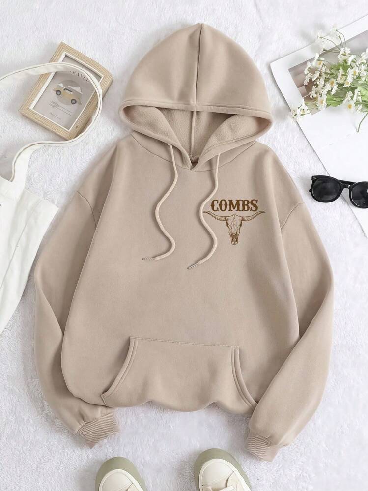 Women Sweatshirts - Màu Khaki - Xem 2