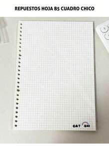 Repuestos De Hoja B5 Para Libretas B5 (50 Hojas) - Multicolor - Ver 2