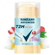 Desodorante Flores Blancas y Lichi para control de sudor y olor por 72 horas para mujeres, con tecnología activada por calor corporal, 1.41oz - Blanco - Ver 1