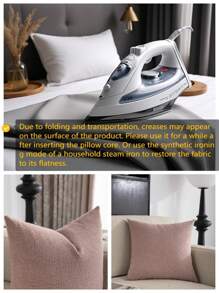 A Throw Pillow Cover Made Of Ultra-Fine Fiber With A Faux Cashmere Texture And Thick Jacquard Fabric, Featuring A Modern And Minimalist Dual-Tone Ditsy Floral Design. It Does Not Include The Pillow Insert And Is Suitable For Use On Sofas, Beds, Chairs, And Car Seats For Comfortable Use All Year Round.