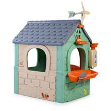 Casa Feber Recycle Eco House 20x105,5x109,5 cm - Casitas Infantiles - Casas de Jardín - Ref. FEH26000 - Multicolor - Ver 4