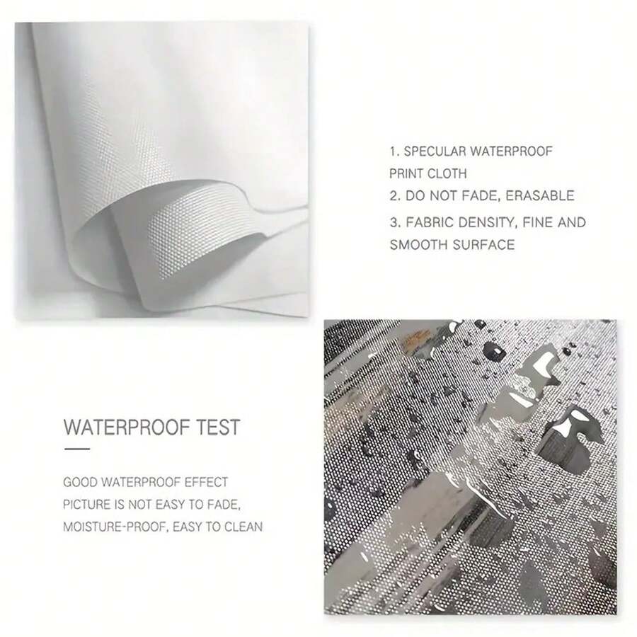 1pc, Boho Wall Art, Modern Abstract Flower Poster Print, Canvas