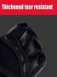 2 Stücke halbfinger Boxhandschuhe, verdickte Erwachsenen-Handschuhe für MMA, Punching Bag Training, Taekwondo- und Karate-Schutzausrüstung, Kampfsportgeräte.