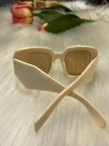 Women Sunglasses - Màu be - Xem 3
