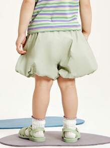 mini bala Young Girls Children's Cute  Pants 24 Summer New Product