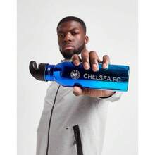 Chelsea FC Metallic Sports Bottle (Blue) - Cadet Blue - View 4
