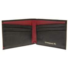 Liverpool FC Embossed Leather Wallet (Black) - Black - View 3