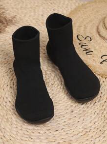 Women's Mid-Tube Breathable Mesh Design Anti-Slip Outdoor Shock-Absorbing Sports And Casual Running Shoes Suitable For All Seasons