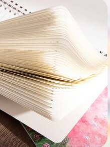 4 件/2 件/1 件 A5 螺旋笔记本，480 页，适合小学生使用的可爱文具，横线日记本，软封面记事本