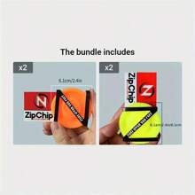 Glow-In-The-Dark Silicone Sky Glider-Zip Chip Mini Disc For Portable Family Fun & Outdoor Games - Multicolor - View 9