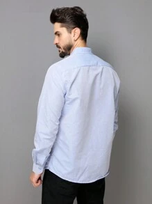 Men Cardigans - Màu xanh nhạt - Xem 3