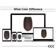 Yaki Kinky Straight Clip Ins Hair Extensions 14/18/22 Inches 16Clips In Full Head Yaki Straight Seamless Clip In Synthetic Hair Pieces For Women - Dark Brown - View 9