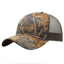 Camouflage Mesh Baseball Cap Outdoor Tactical Breathable Hat For Hiking Hunting, Ideal Choice For Gifts - Baseball Cap - View 6