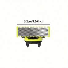 1pc/2pcs/3pcs/4pcs,Patent No 015045609-0001 Replaceable Shaving Unit Shaver Head Trimming, Suitable For Philips One Blade Single Blade Shaver Hair Repair Machine For QP2520 QP2530 QP2630 QP2620 Christmas Gift - Green - View 9