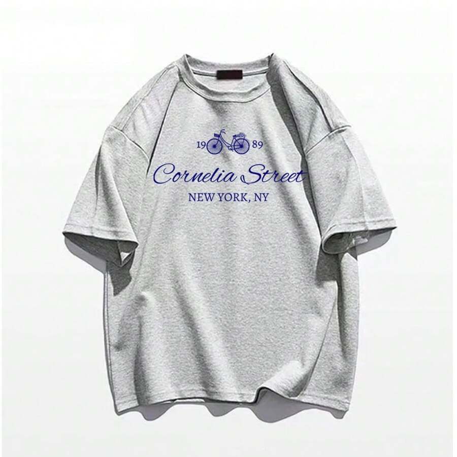 Women T-Shirts - 淺灰色 - 查看 1