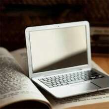 1pc Creative Mini Computer Small Mirror Portable Folding Simple Makeup Mirror Ins Student Portable Single-Sided Makeup Mirror Best