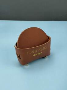 8 chiếc Coaster Màu Rắn - màu đen - Xem 9