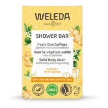 Weleda Shower Bar - Ginger & Petitgrain - White - View 2