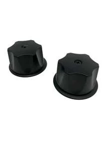 Juego De Manerales Negro Mate Para Regadera Baño Elegantes Con Chapetón