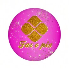 Pix Payment Theme Round Party Panel - Nhiều màu - Xem 1