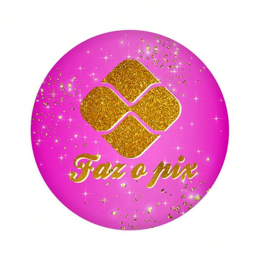 Pix Payment Theme Round Party Panel - Nhiều màu - Xem 1