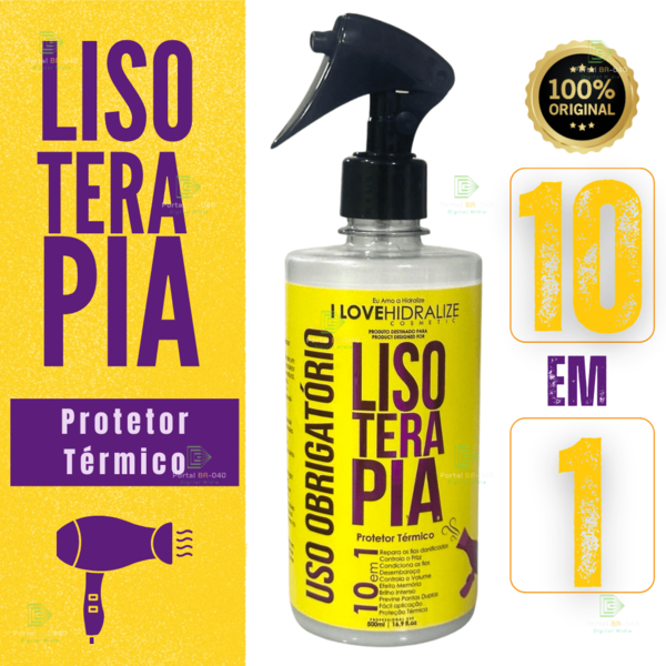 Defrizante Protetor Térmico 10 em 1 Capilar Lisoterapia Meu Liso Extremo 500 ML