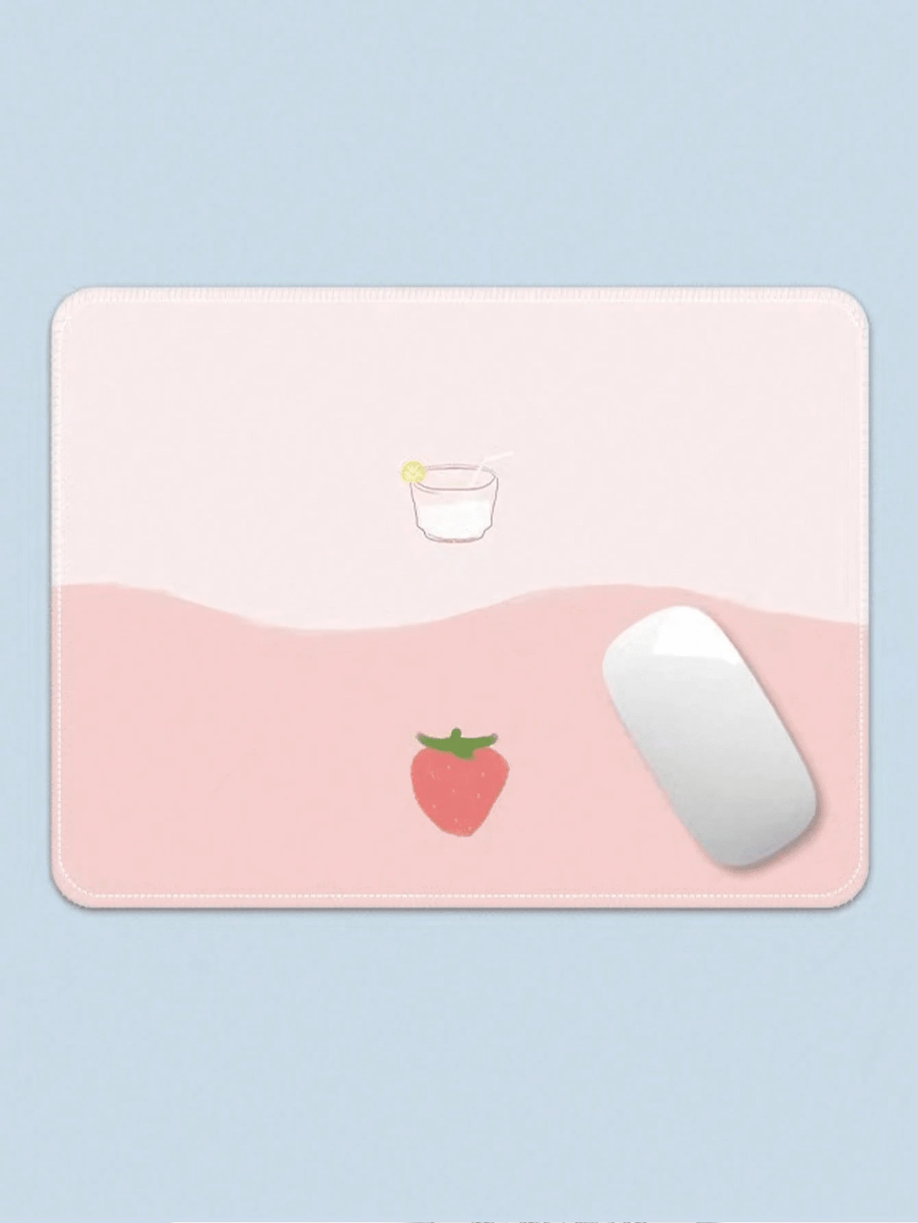 Natural Rubber EdgeLocked Mouse Pad For Desktop/Laptop Computers