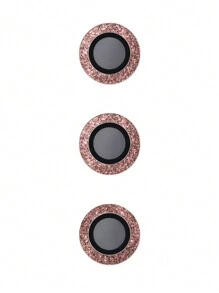 GLITTER CAMERA Protector KIT A35/A55 Glossy Colorful Tempered Glass Lens Film - 淺粉色 - 查看 2