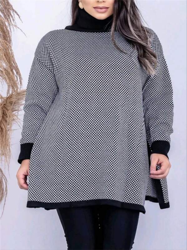 PONCHO GOLA ALTA