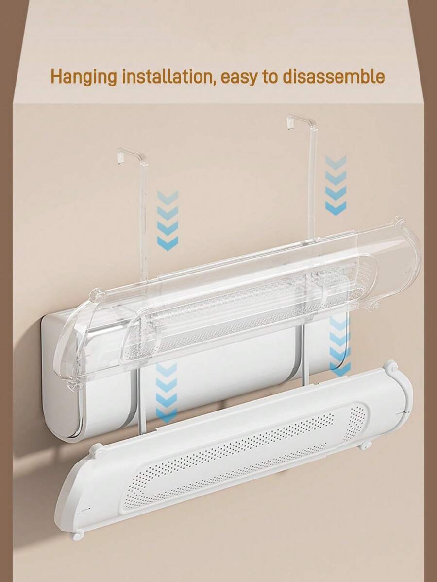 Adjustable Air Conditioner Deflector, Plastic AC Vent Diverters, Extendable 29.542 Inches