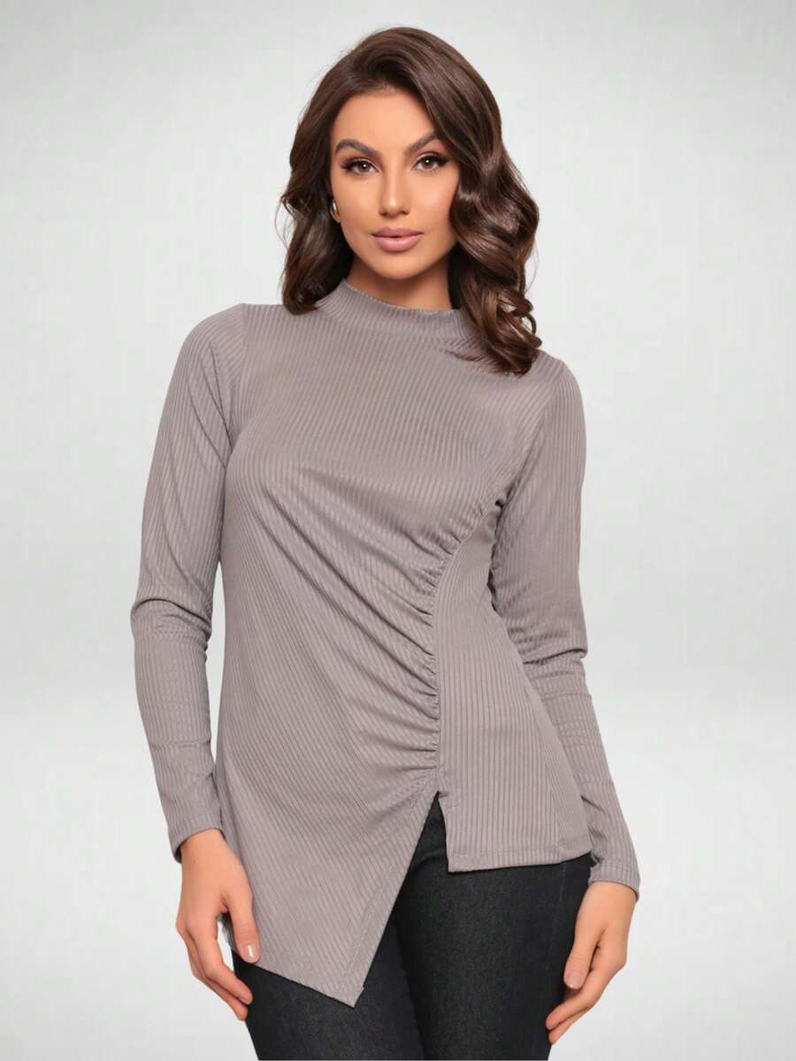 Women T-Shirts - 深灰色 - 查看 1