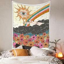 Sun & Moon Mandala Tấm Thảm Treo Tường, Bohemian Hippie Phù Thủy Chiêm Tinh Học Vải Nghệ Thuật Tấm Thảm Phòng Khách Thẩm Mỹ Trang Trí Phòng Ngủ - Nhiều màu - Xem 10