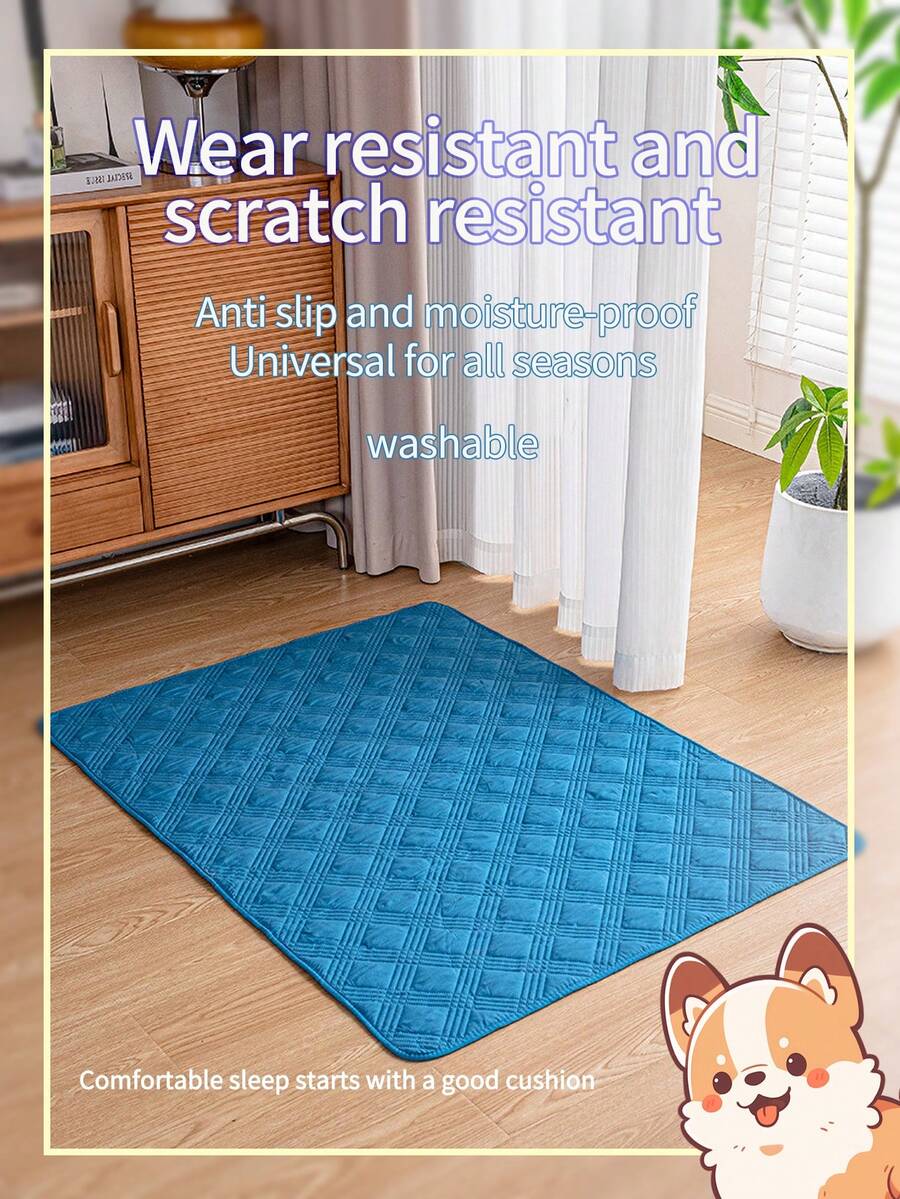 Cuscino impermeabile, anti-urina, resistente allo sporco per gabbie per cani, tappetino universale a prova di umidità per cani e gatti per tutte le stagioni - Multicolore - Visualizzare 1